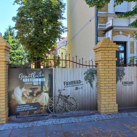 Pension Zur Elbe Wittenberg Exterior foto